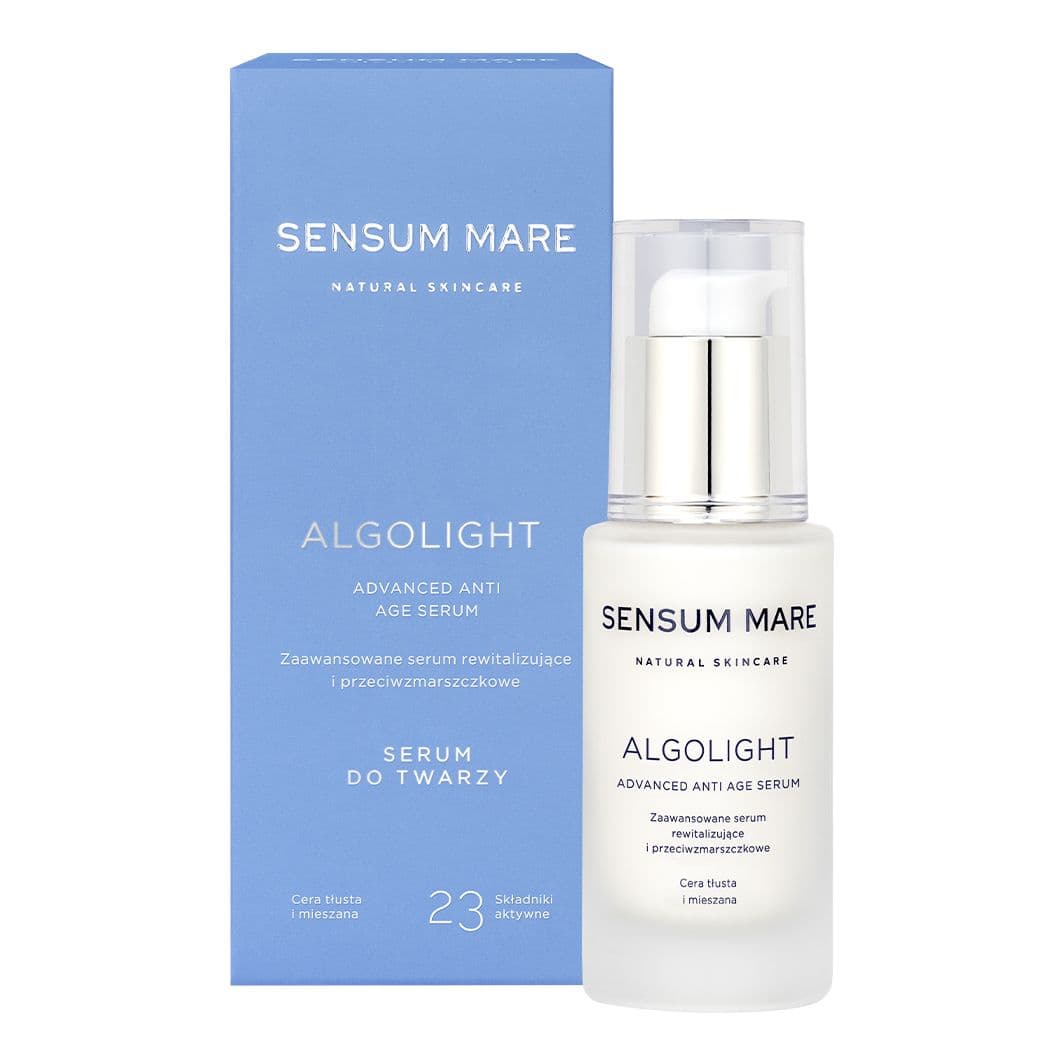 SensumMare Algolight Zaawansowane Serum Rewitalizujące I Przeciwzmarszczkowe Cera Tłusta I Mieszana