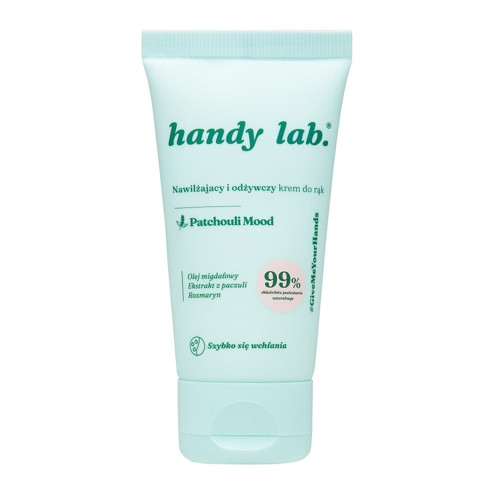 Lab Nawilżający i odżywczy krem do rąk Patchouli Mood