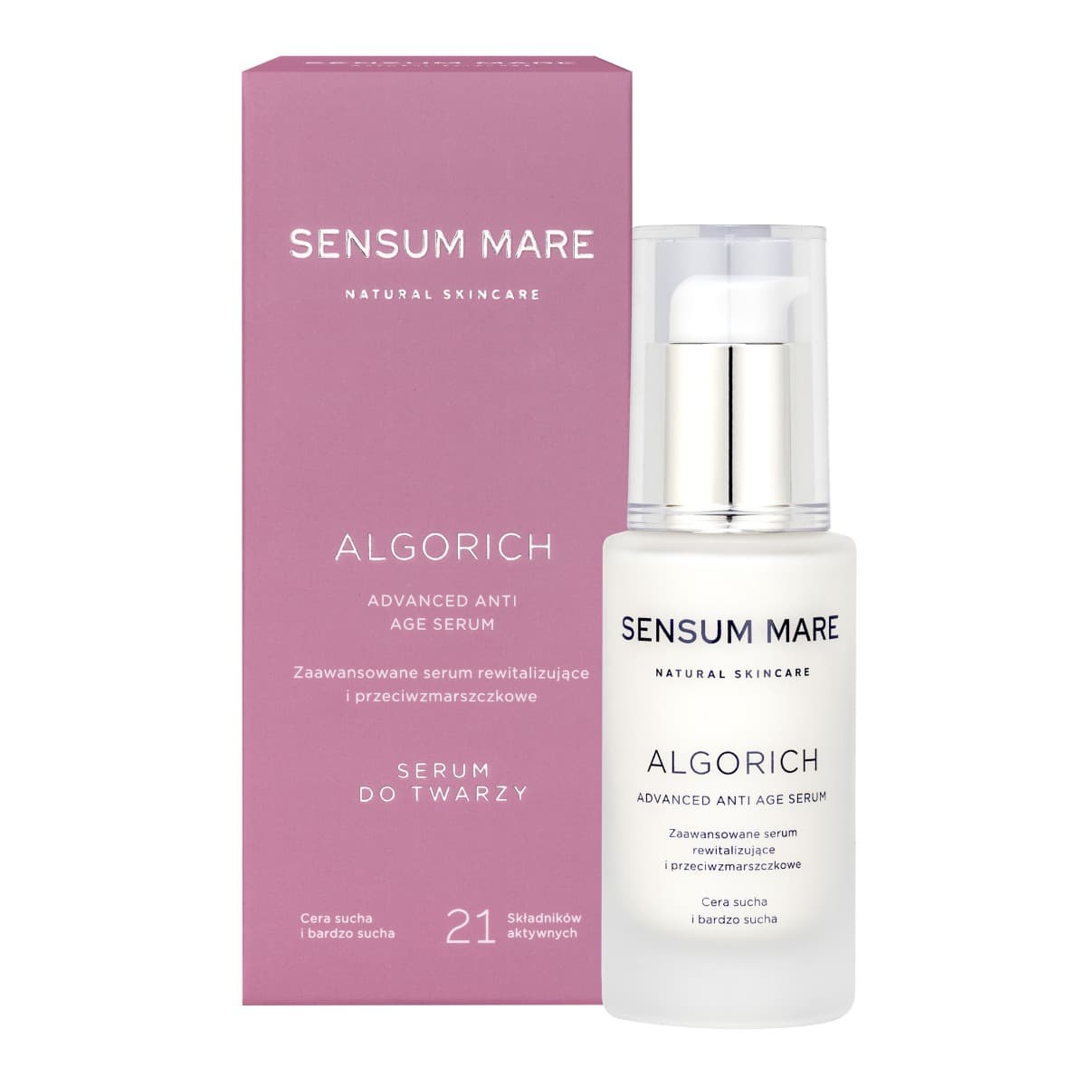 Algorich Zaawansowane Serum Rewitalizujące I Przeciwzmarszczkowe Cera Sucha
