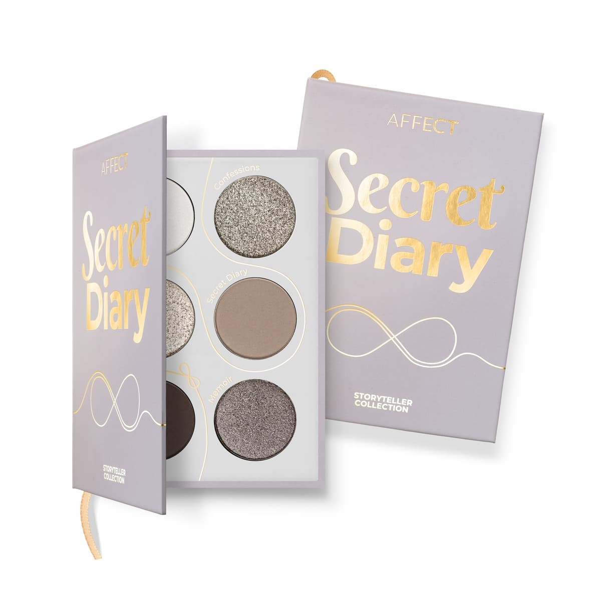 Mini Paleta Cieni do oczu Secret Diary Cienie do powiek