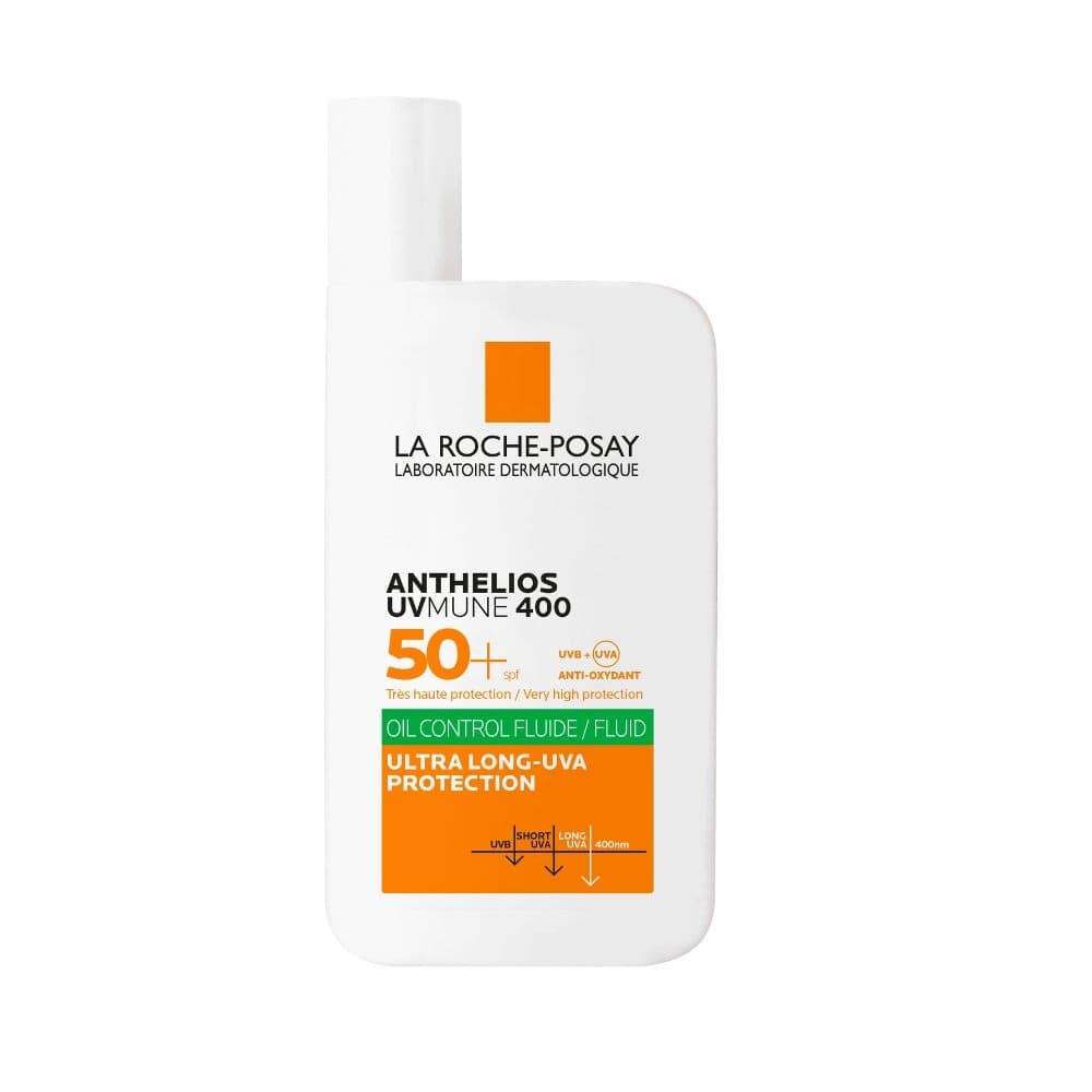 Anthelios UVMUNE 400 fluid ochronny do skóry tłustej SPF 50+