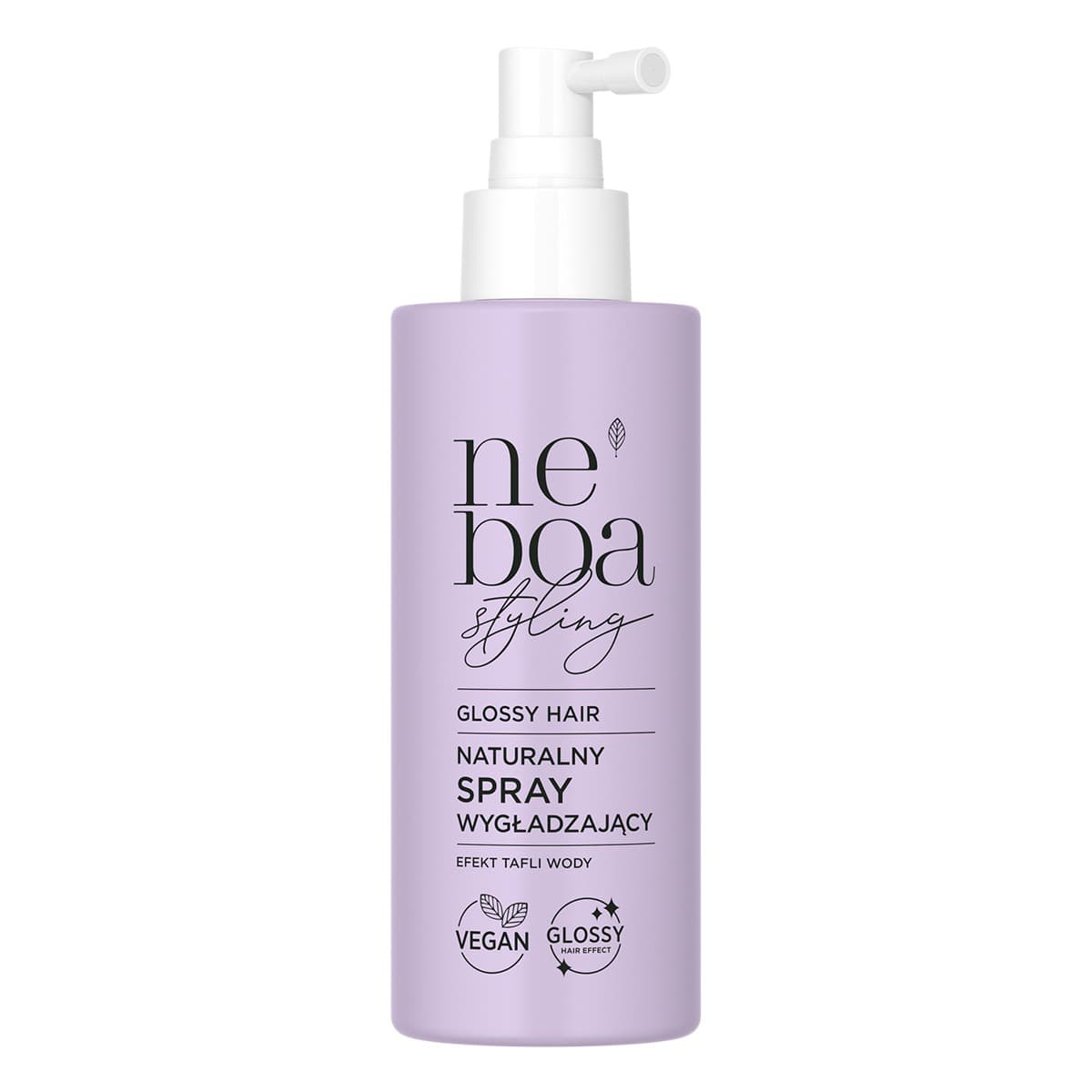 Glossy Hair Styling Spray Naturalny spray wygładzający