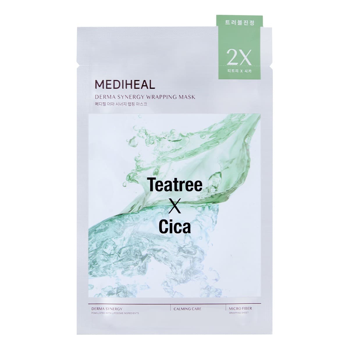 Derma Synergy Wrapping (Calming) Mask Teatree x Cica Maska w płachcie kojąca