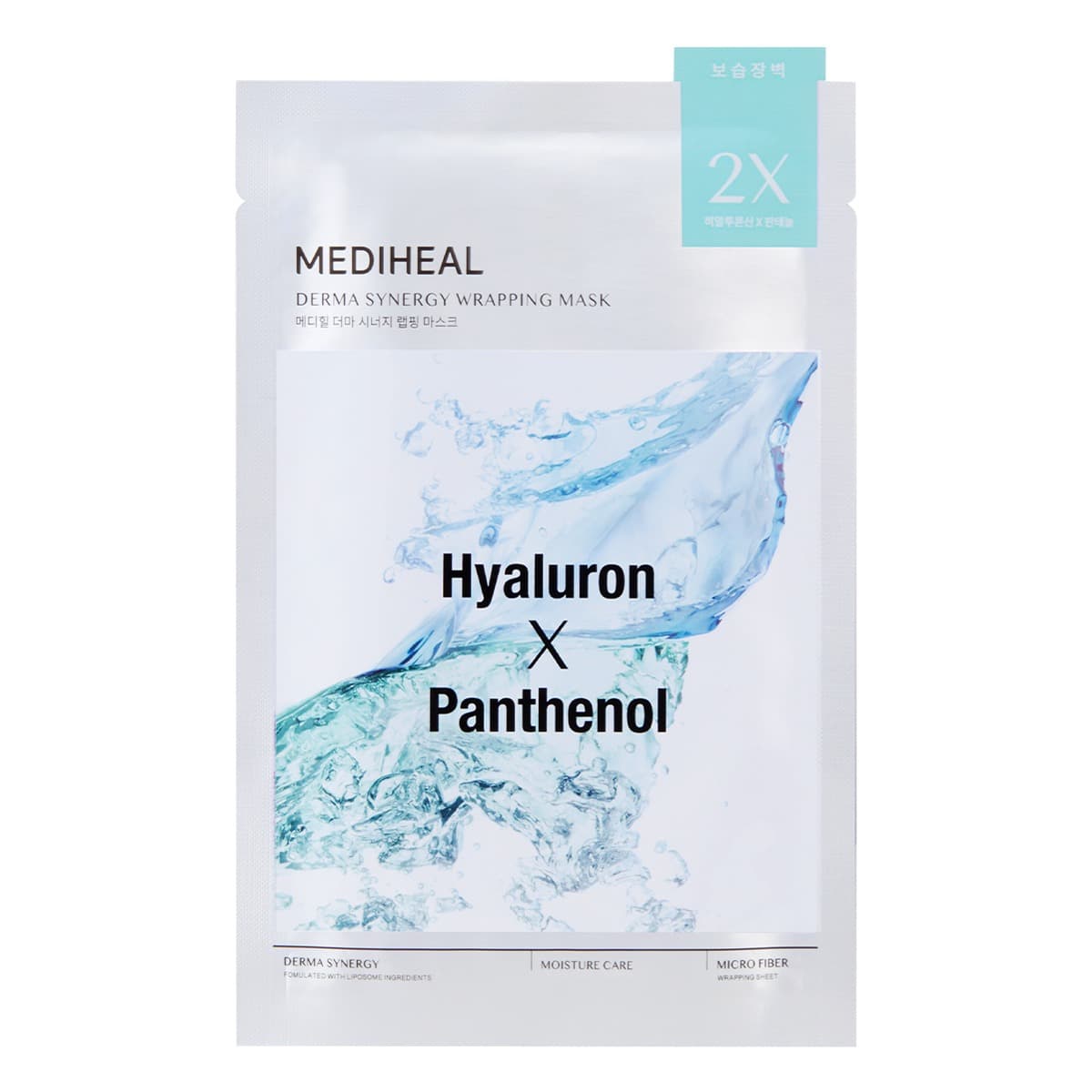 Derma Synergy Wrapping (Moisture) Hyaluron x Panthenol Maska w płachcie nawilżająca