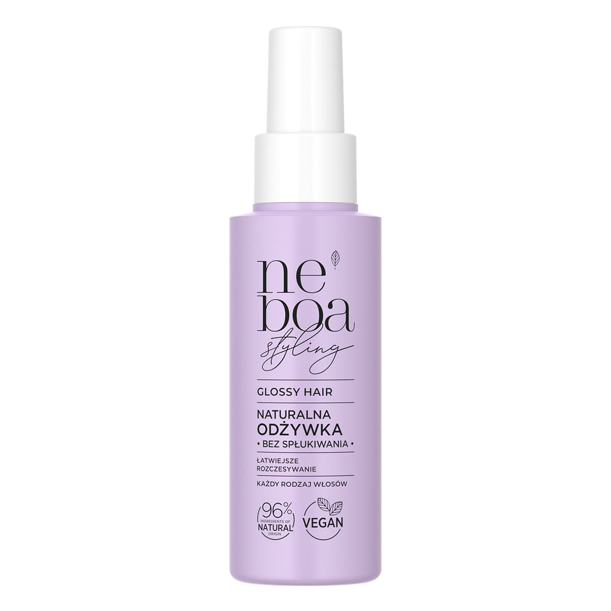 Glossy Hair Spray Conditioner Naturalna odżywka w sprayu