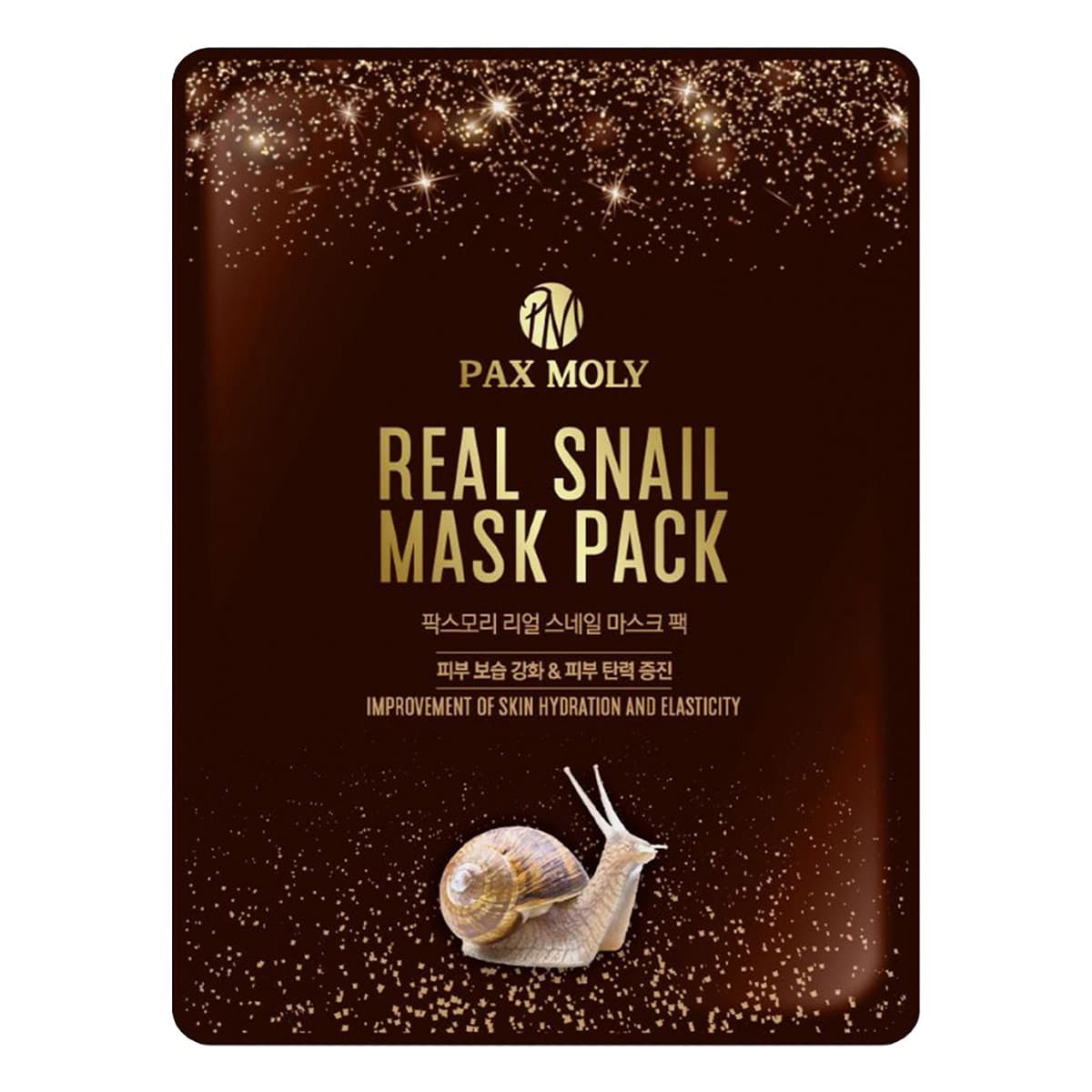 Real Snail Maska w płachcie z wyciągiem ze śluzu ślimaka
