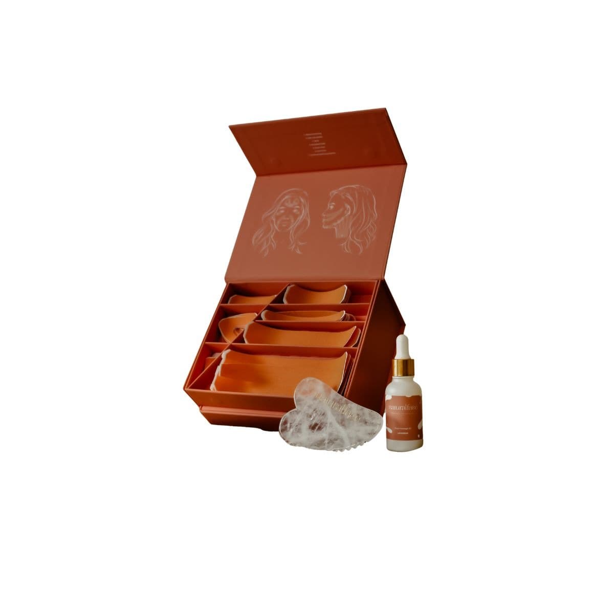 Box Orange Zestaw do masażu twarzy