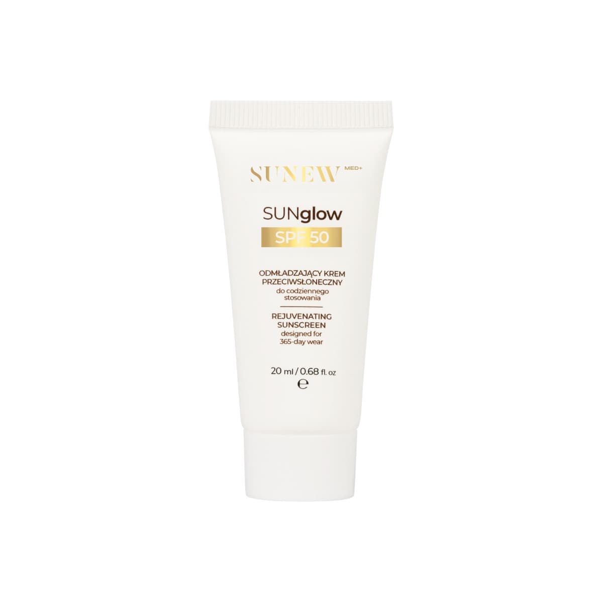 SUNglow SPF50 Odmładzający Krem Przeciwsłoneczny do Codziennego Stosowania