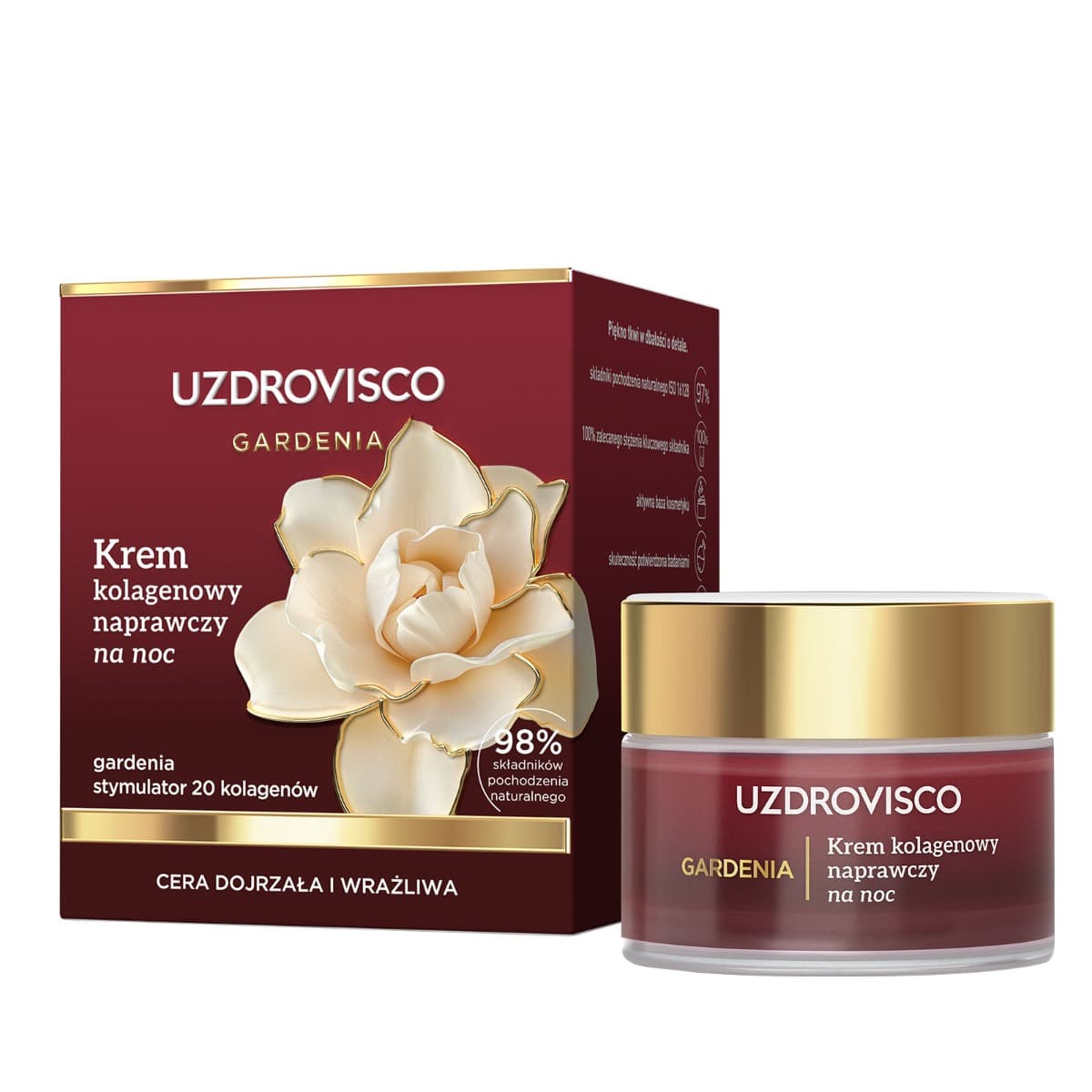 Gardenia Krem kolagenowy naprawczy na noc