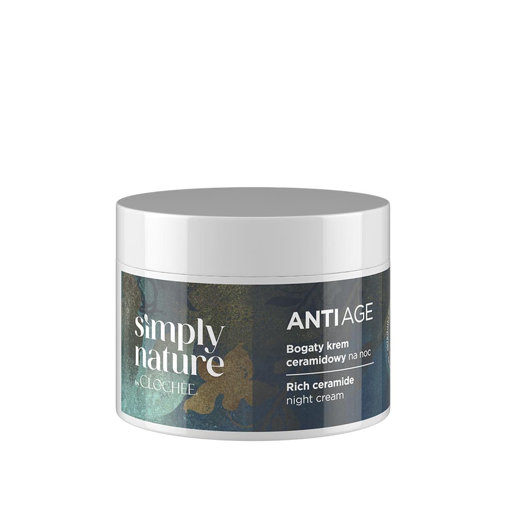 Simply Nature by Clochee Anti-Age Bogaty Krem Ceramidowy na Noc