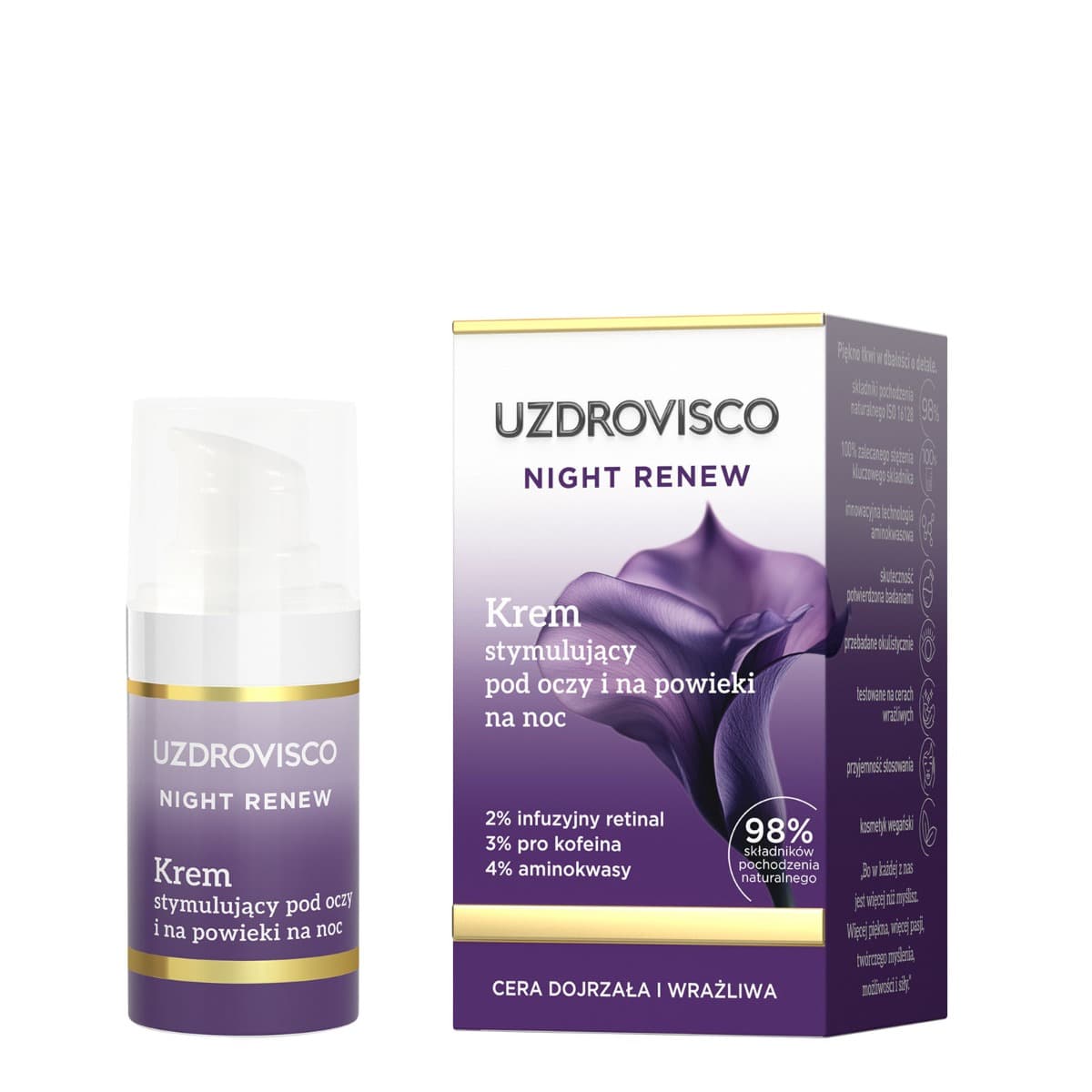 Night Renew Krem Stymulujący pod Oczy i na Powieki na Noc