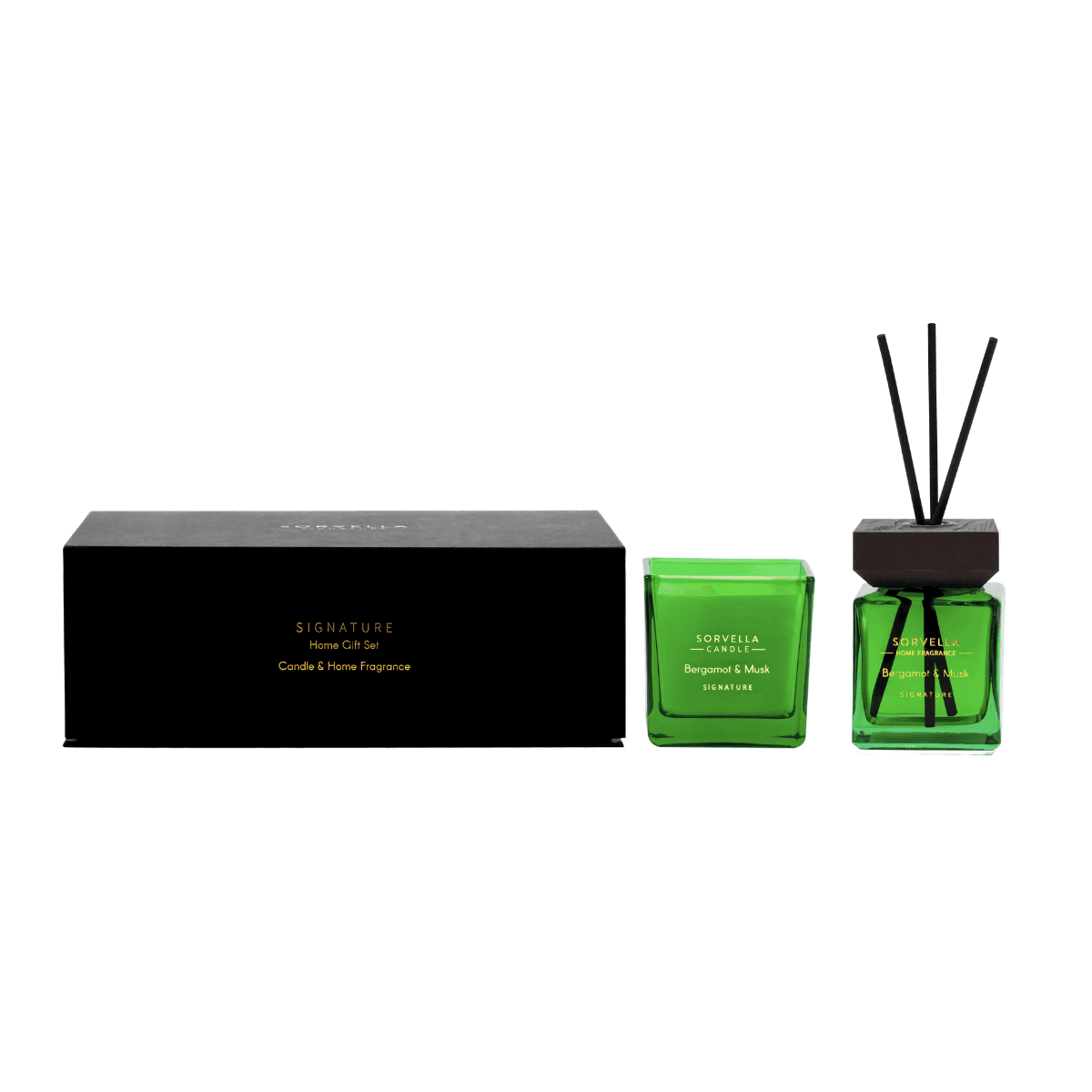 Perfume Signature Home Bergamot & Musk Set Zestaw zapachowy Aromaty do wnętrz