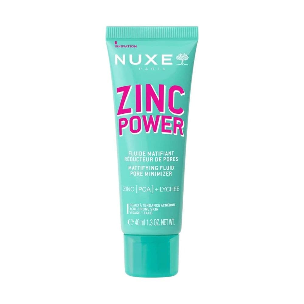 Zinc Power Mattifying Fluid Pore Minimizer Matujący krem do twarzy zmniejszający pory