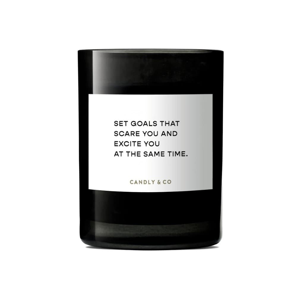 & Co Candle Set Goals That Scare You And Excite You At The Same Time No. 4 Świeca zapachowa