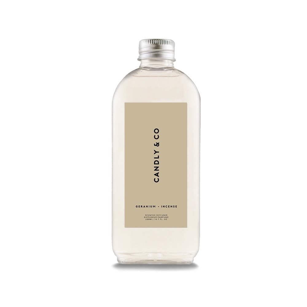 & Co Diffuser Geranium, Kadzidło No.1 Dyfuzor Aromaty do wnętrz