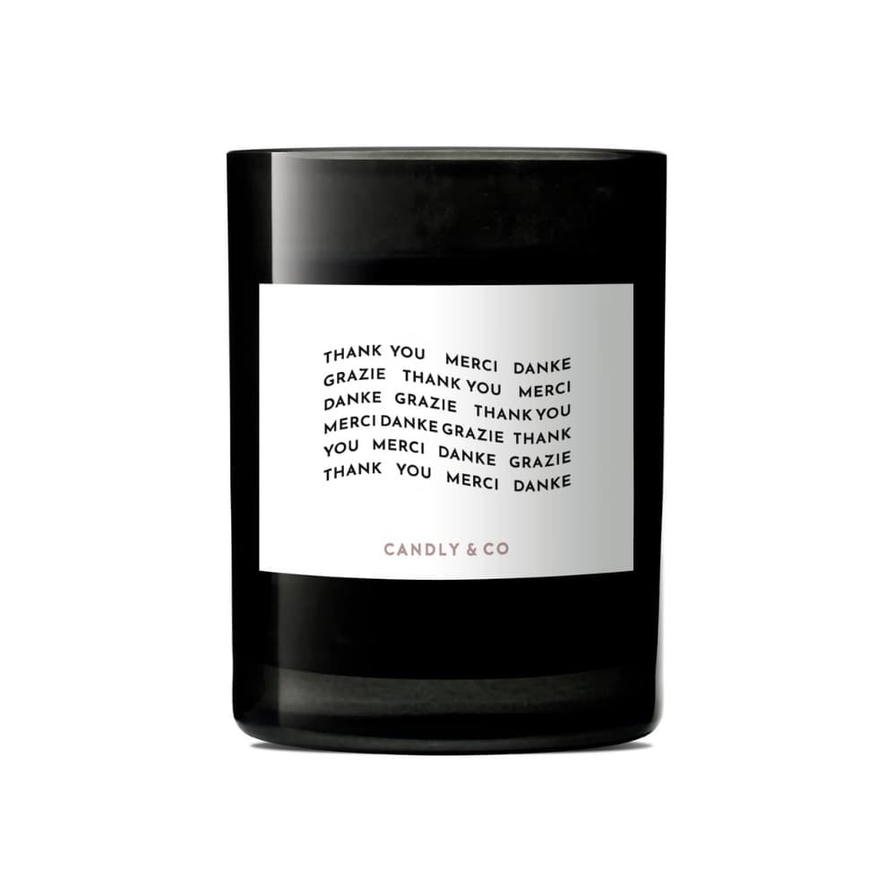 & Co Candle Thank You Merci Danke Grazie No. 7 Świeca zapachowa