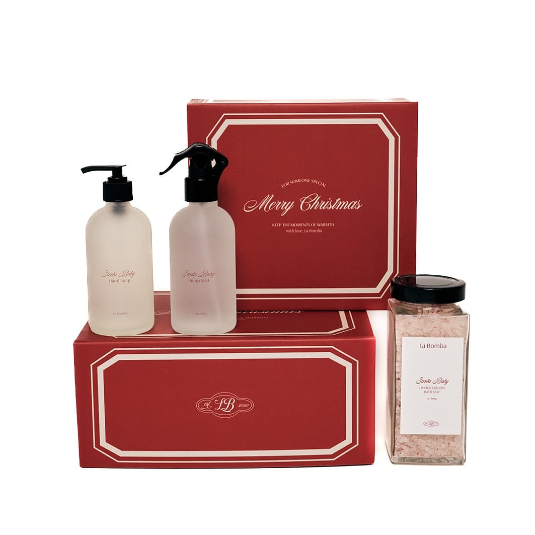 SET 2 – Santa Baby: zapach świąt w Twoim domu Zestaw kosmetyków damskich