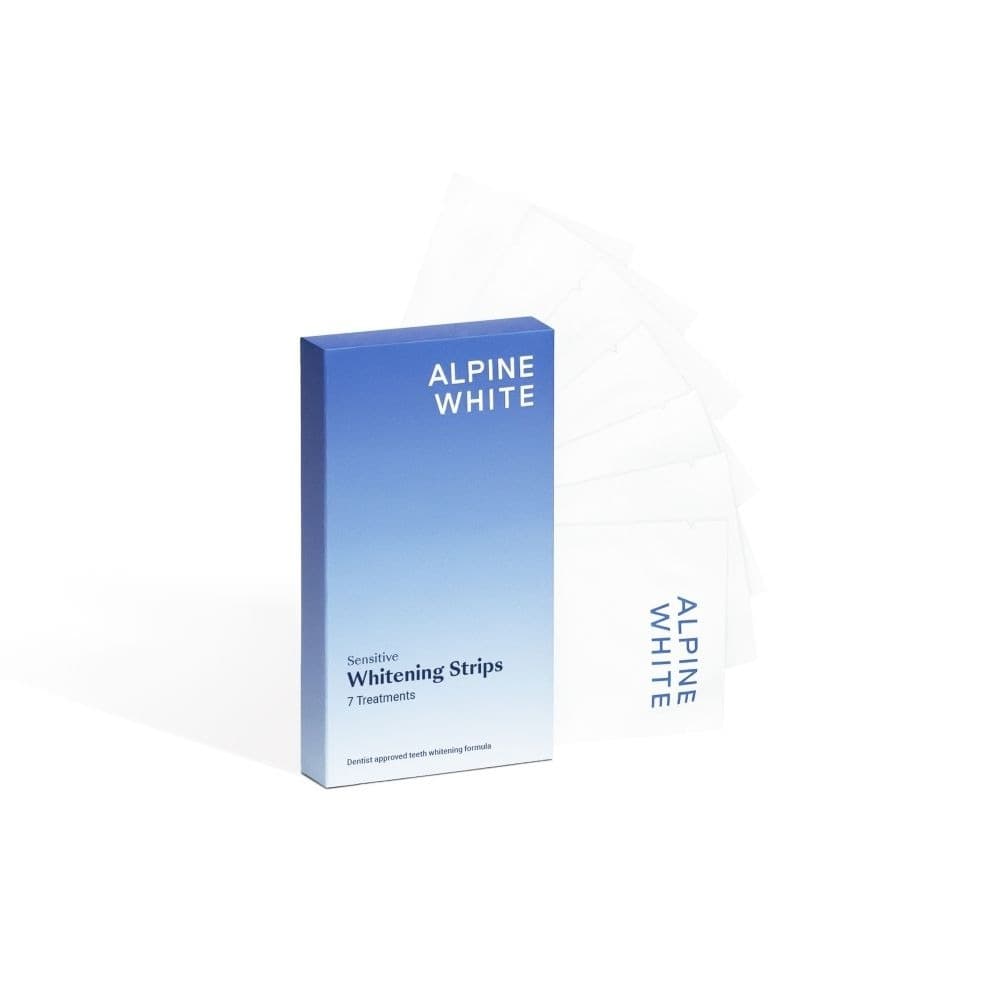 Whitening Strips Sensitive Paski wybielające sensitive Higiena jamy ustnej