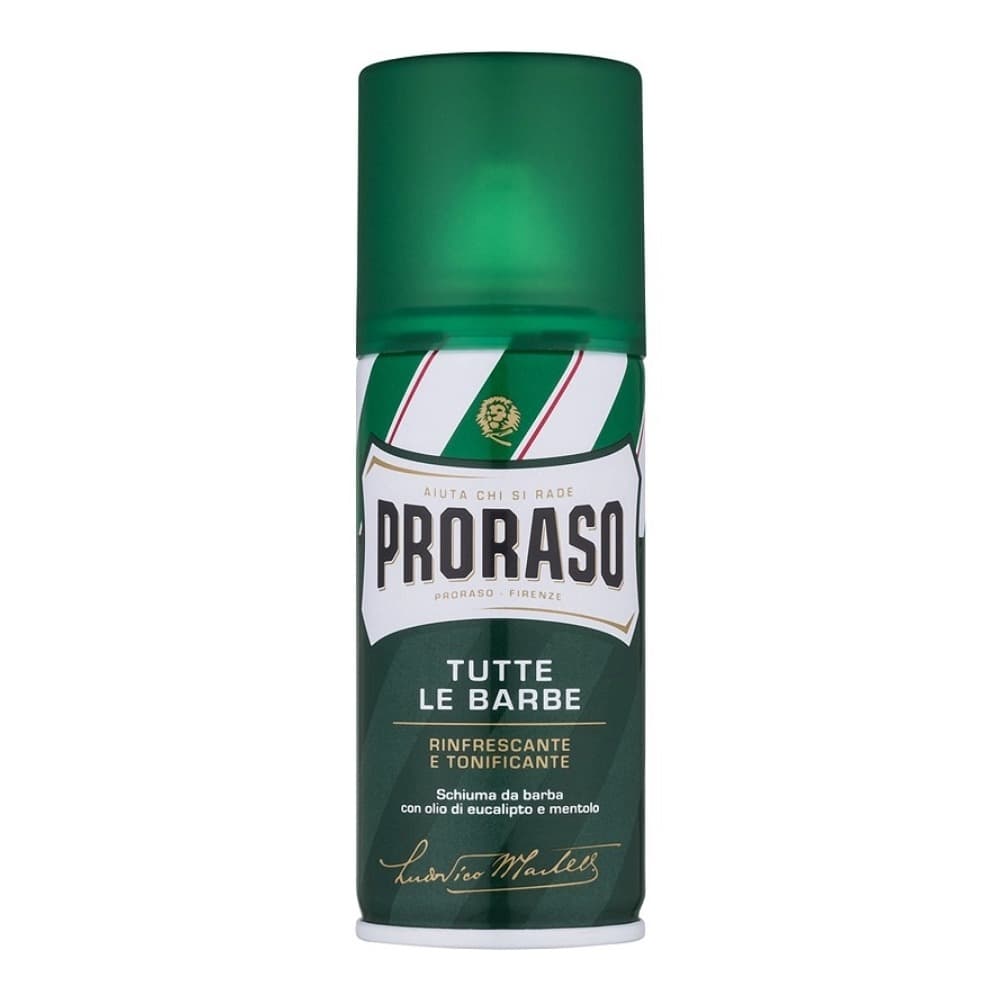 Eucalyptus shaving foam