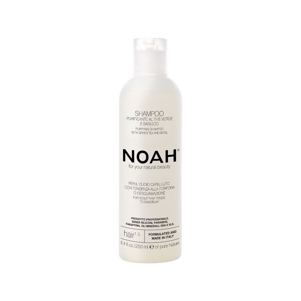 1.5 Purifying shampoo with green tea and basil Szampon oczyszczający z zieloną herbatą i bazylią