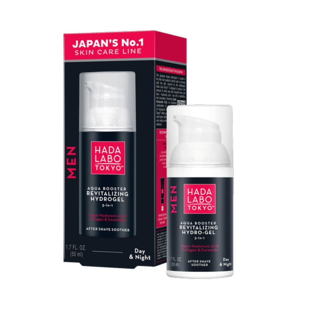 Men Line Aqua Booster Revitalizing Hydro-Gel Żel nawilżaąco-rewitalizujący na dzień i na noc