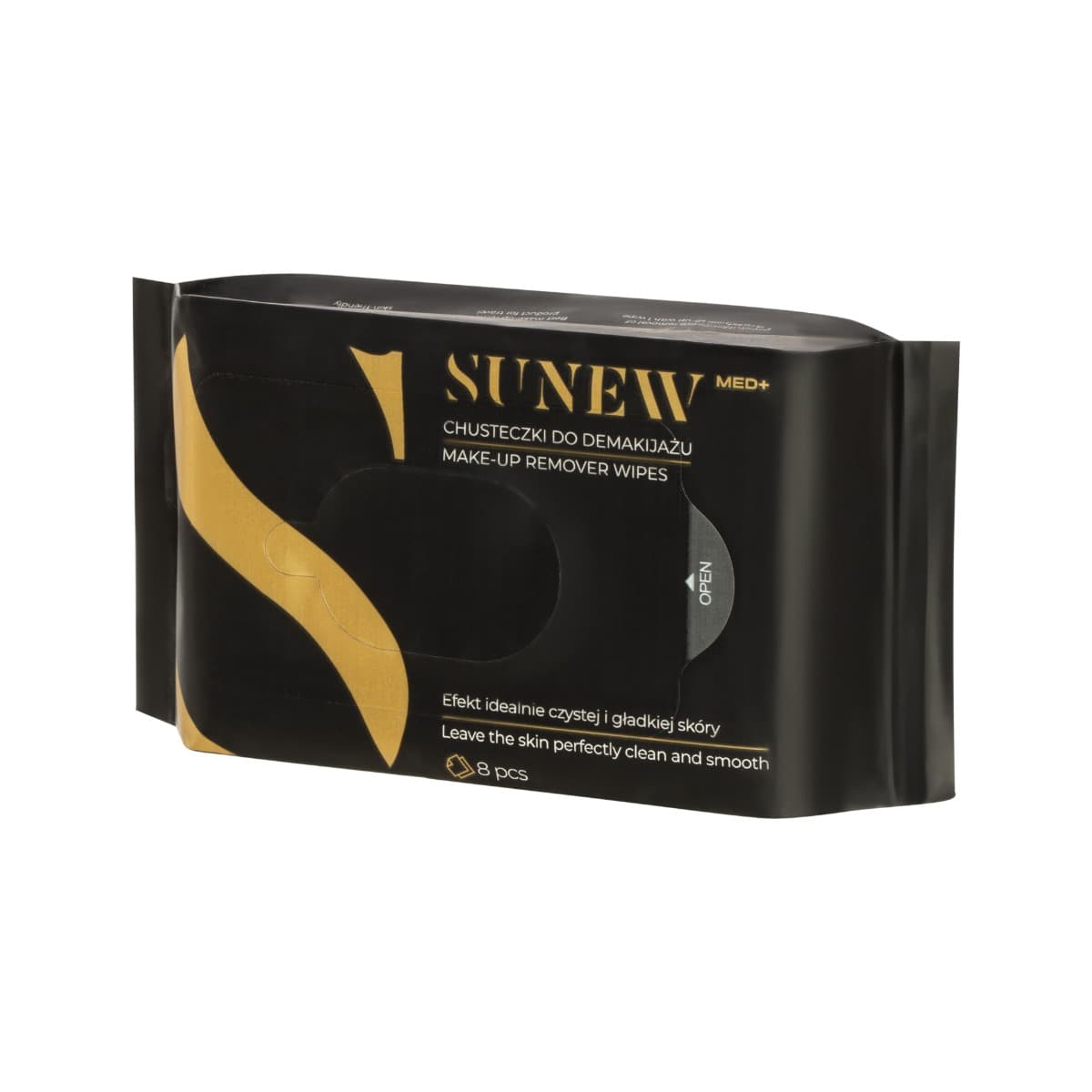 Make-Up Remover Wipes Chusteczki do demakijażu Black
