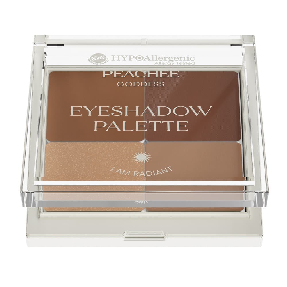 HYPOAllergenic x PEACHEE GODDESS Hypoalergiczna Paletka Cieni do Powiek 01