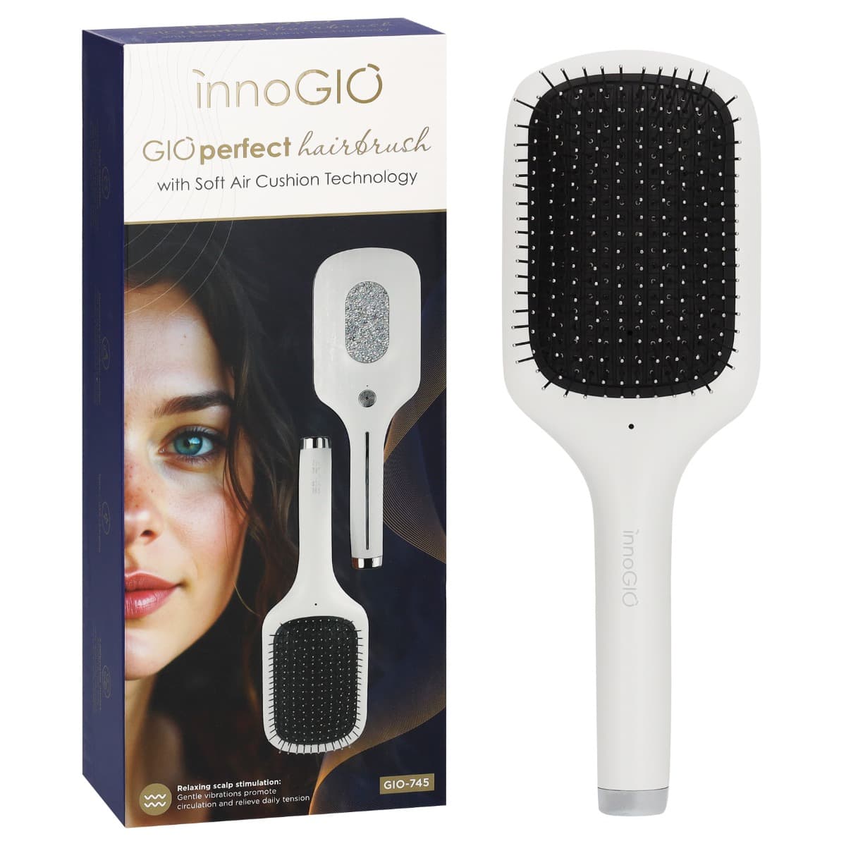 GIO-745 Szczotka wzmacniająca włosy Gioperfect Hairbrush