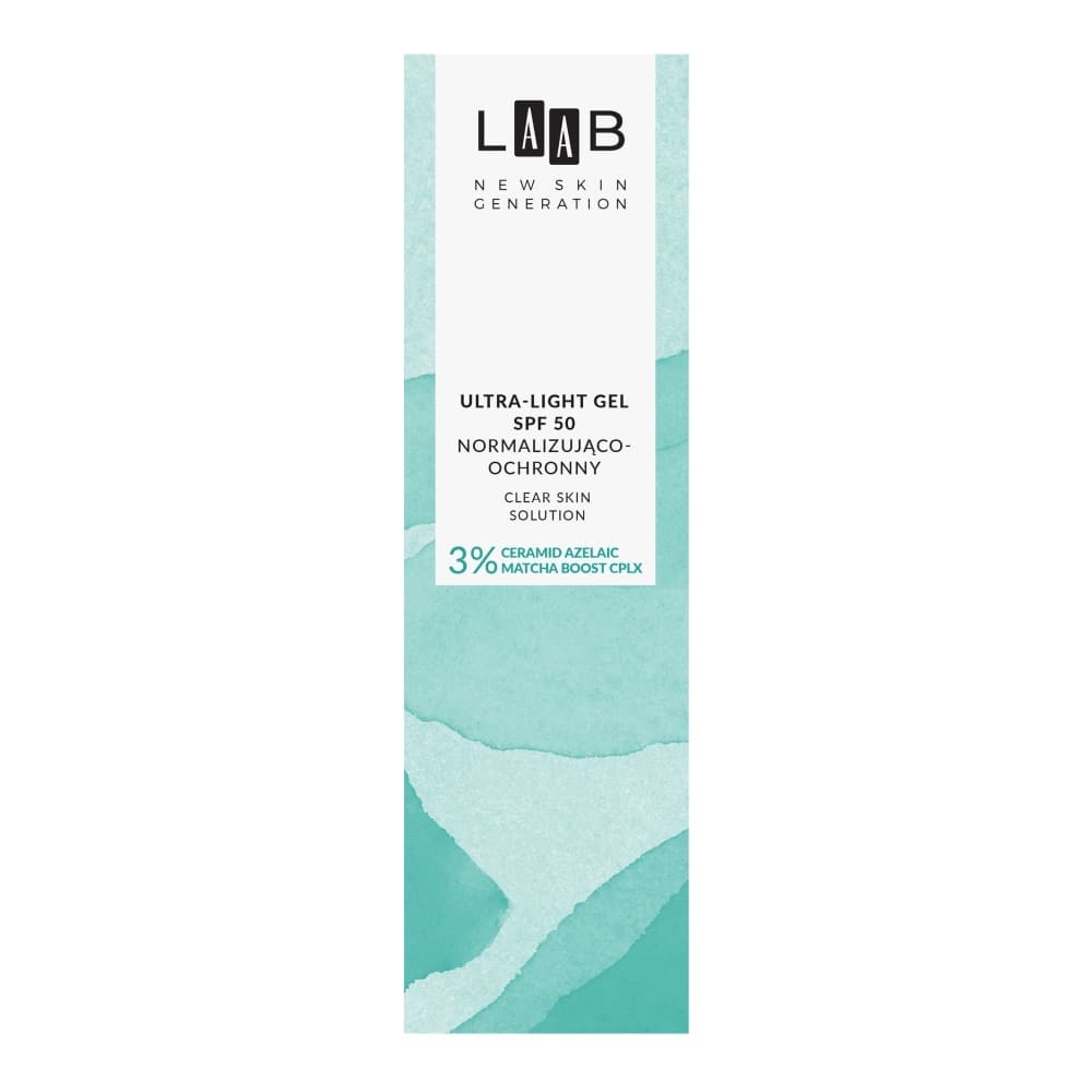 LAAB Clear Skin Solution Ultra-Light Normalizująco-Ochronny Żel SPF50