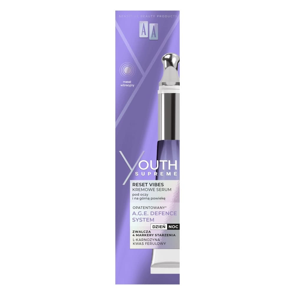 Youth Supreme Reset Vibes Kremowe serum pod oczy i na górną powiekę