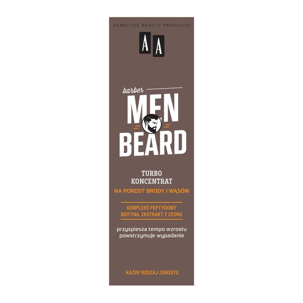 Men Beard Turbo Koncentrat na Porost Brody i Wąsów