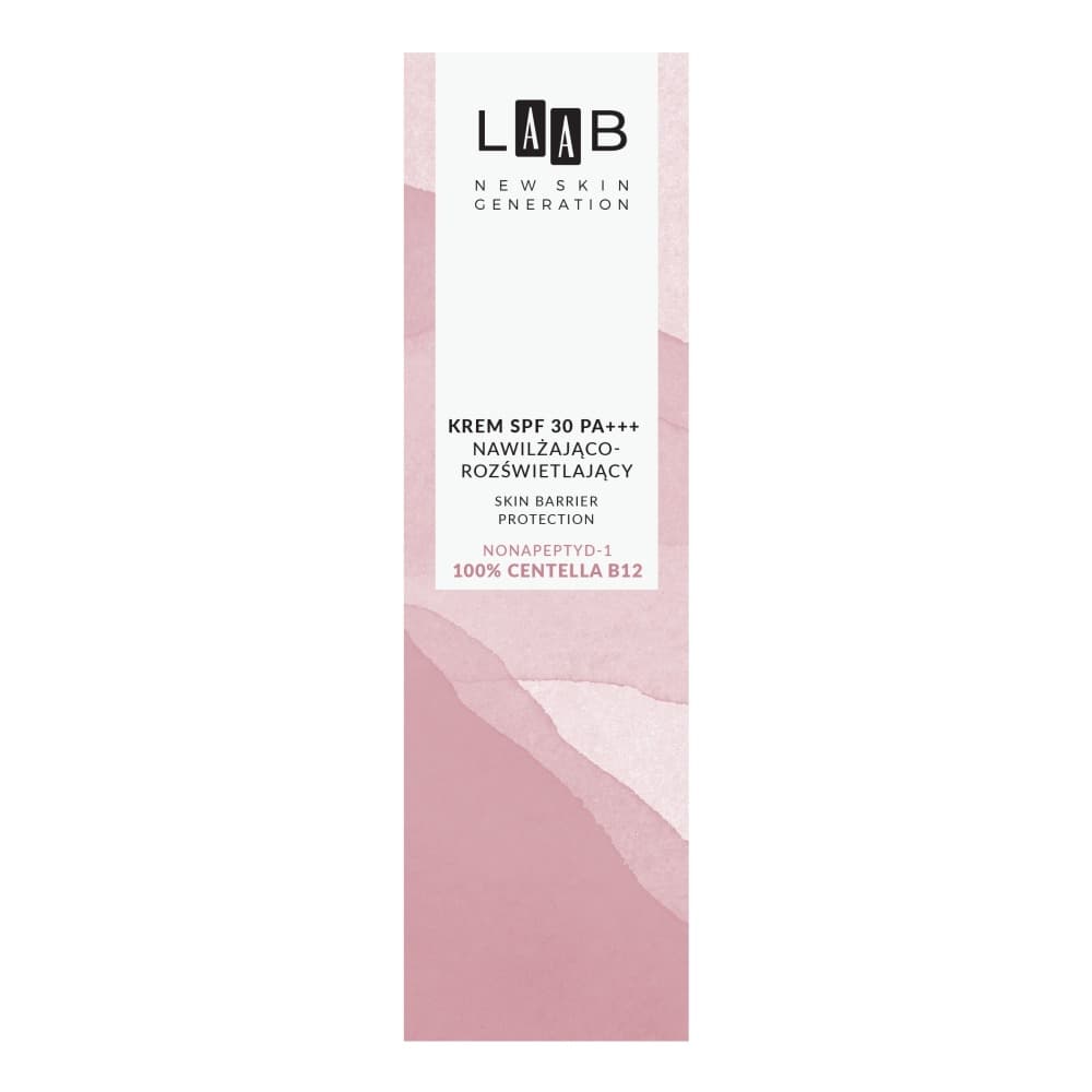 LAAB 100% Centella B12 Krem nawilżająco-rozświetlający SPF 30