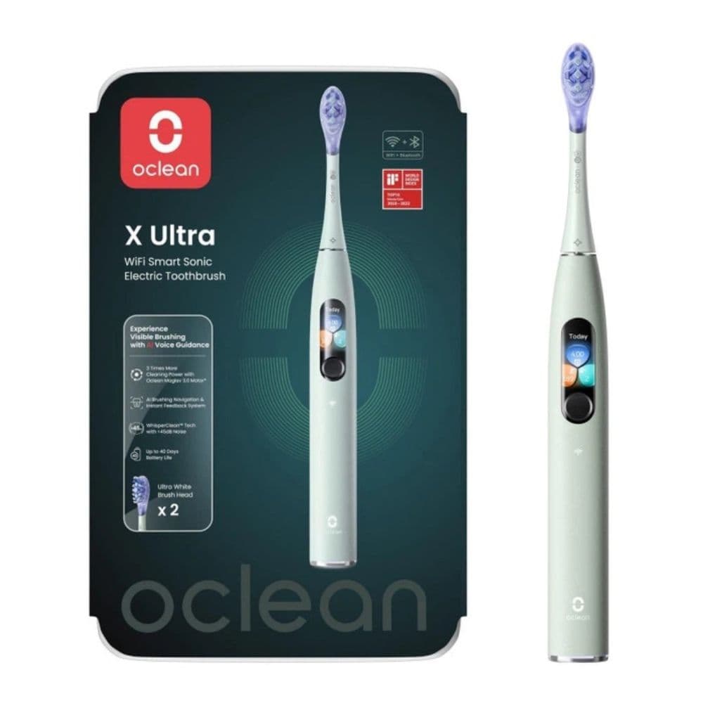 X Ultra Green Sonic Toothbrush Higiena jamy ustnej