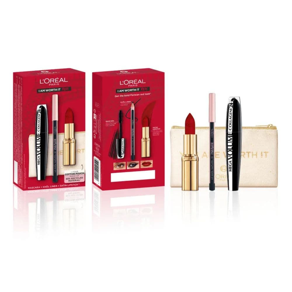 Paris I Am Worth It Reds Set Zestaw do makijażu