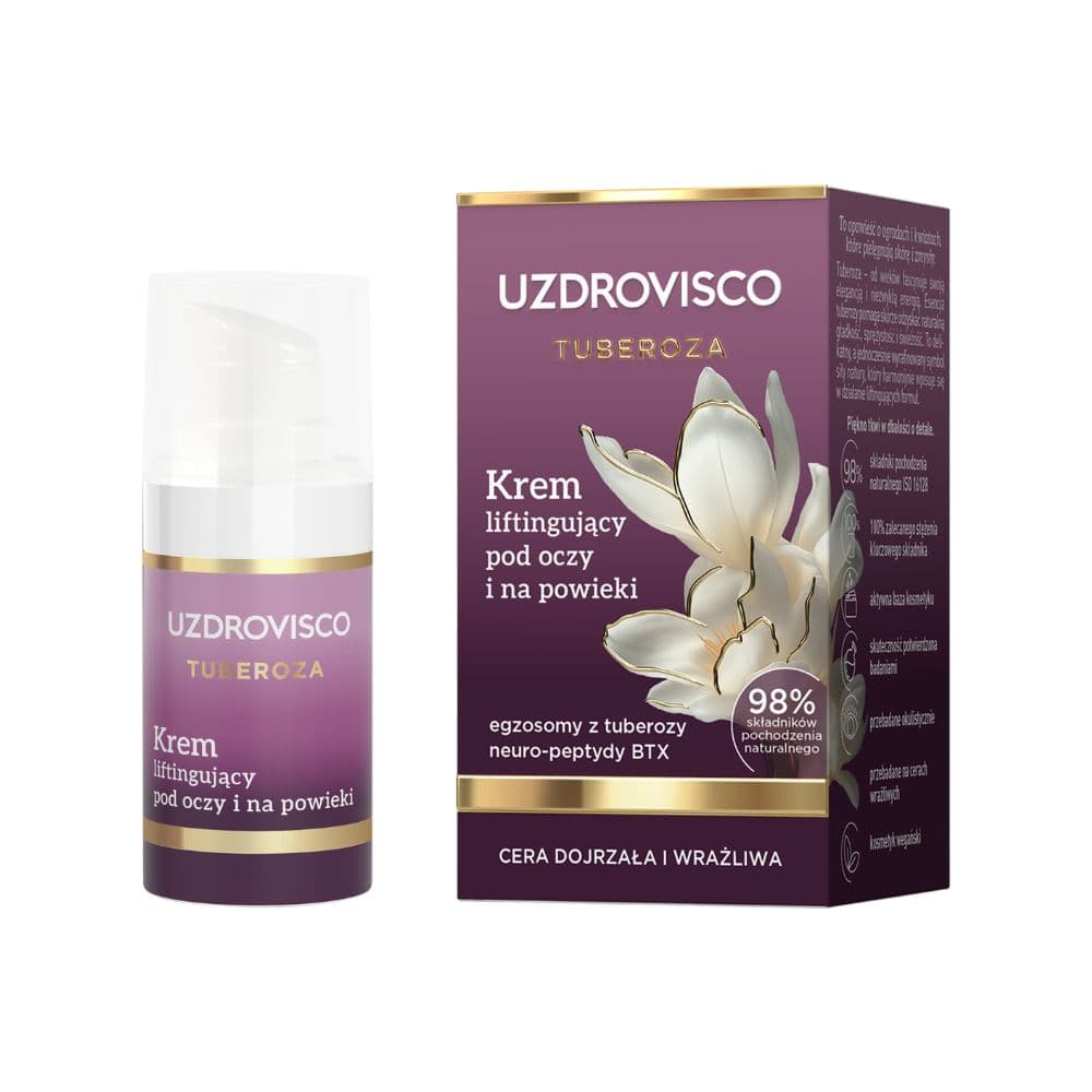 Tuberoza Krem liftingujący pod oczy i na powieki