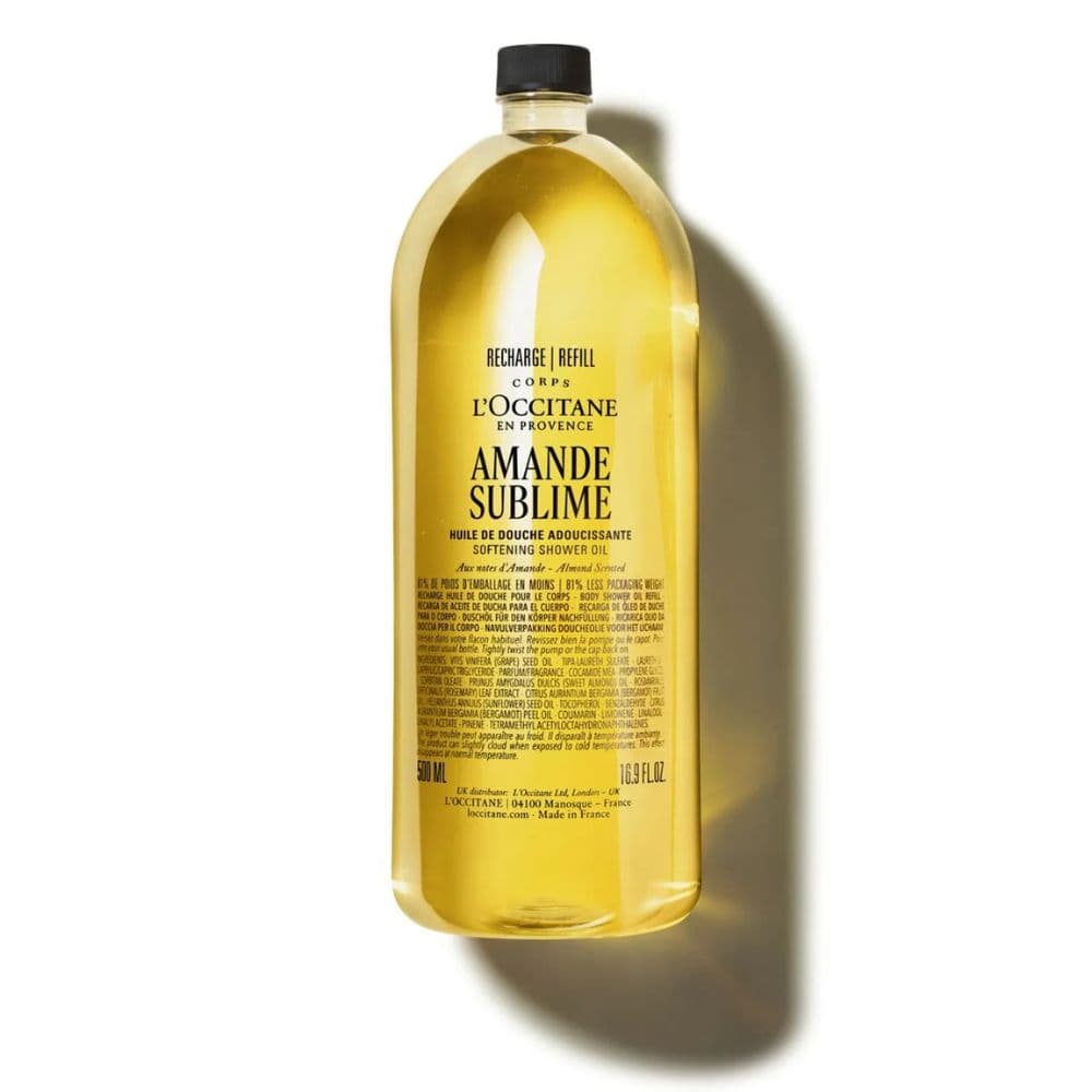 Almond (Amande Sublime) Softening Shower Oil Refill Olejek pod prysznic Uzupełnienie