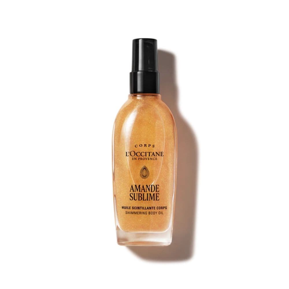 Almond (Amande Sublime) Shimmering Body Oil Rozświetlający olejek do ciała