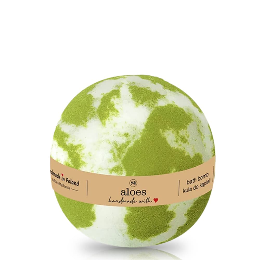 Aloes Bath Bomb Kula do kąpieli