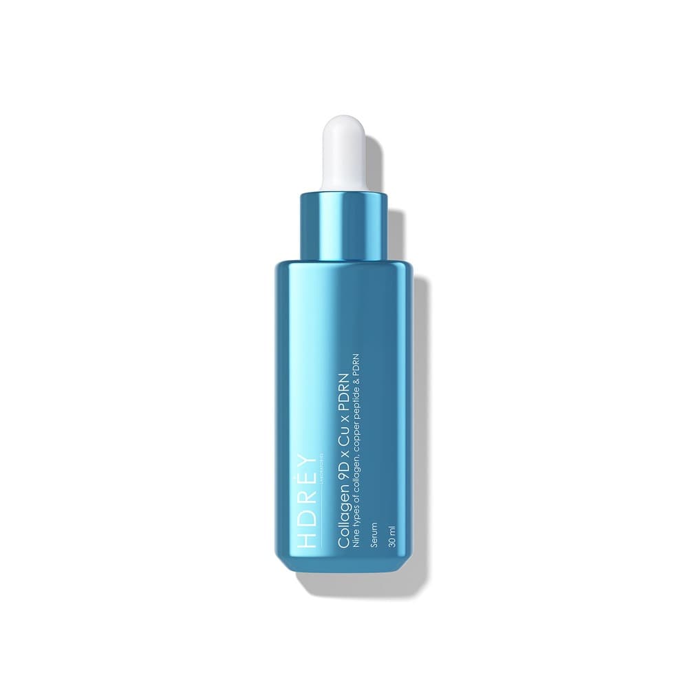 Collagen 9D x Cu x PDRN Serum Odbudowujące serum przeciwzmarszczkowe z kolagenem i peptydem miedziowym i PDRN