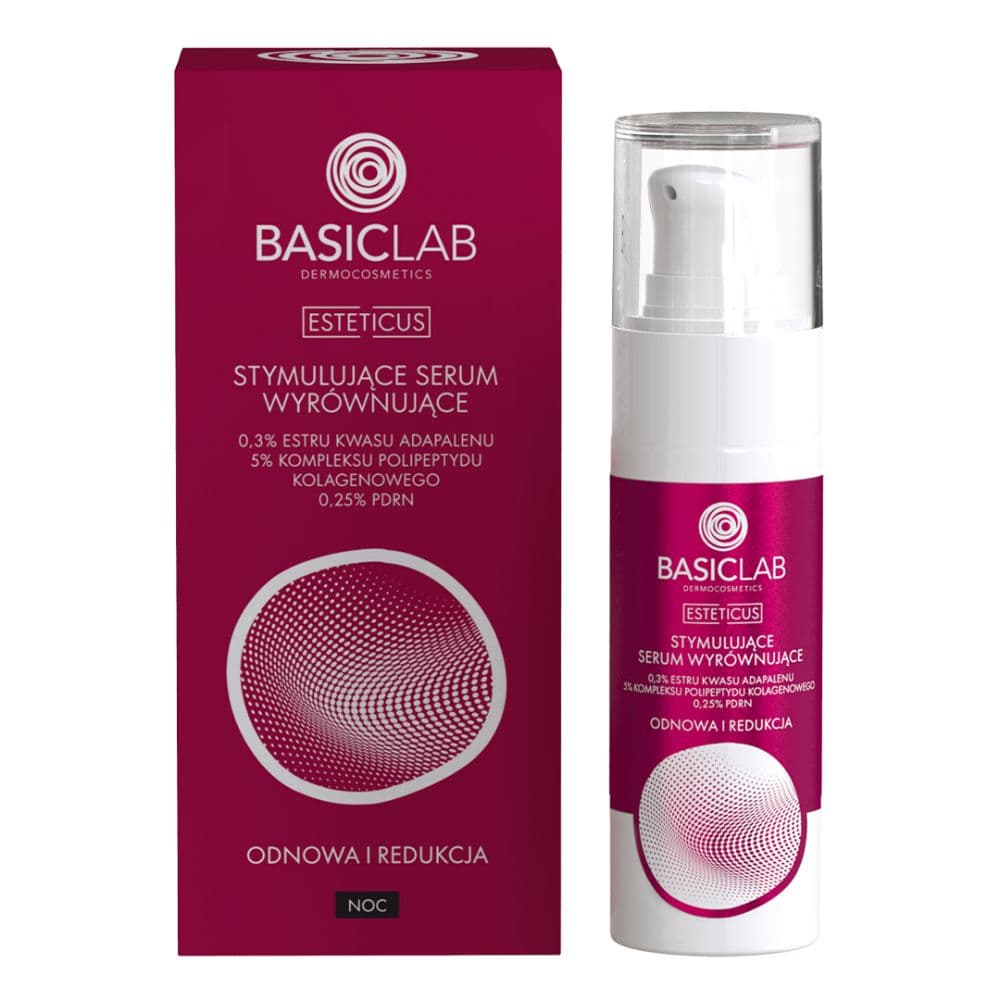Esteticus Stimulating Balancing Serum, - stymulujące serum wyrównujące do twarzy na noc