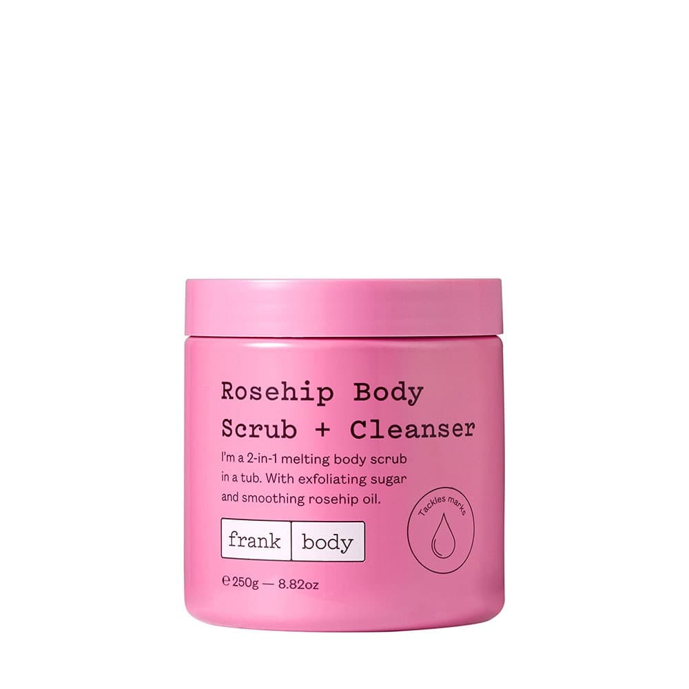Rosehip Body Scrub + Cleanser Peeling i żel do mycia ciała 2 w 1