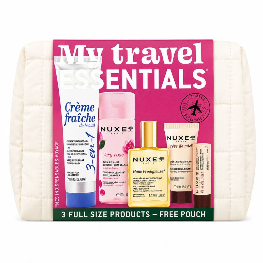 Travel Essentials Pouch Travel Exclusive Set Zestaw kosmetyków damskich