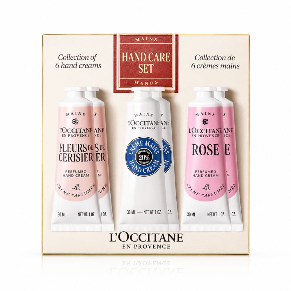 Hand Care Set Collection of 6 Hand Creams Zestaw do pielęgnacji dłoni