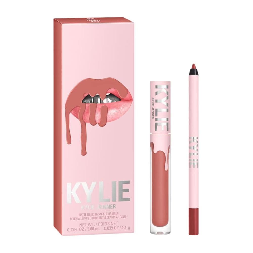 Matte Liquid Lipstick & Liner Kit 600 Twenty Zestaw do makijażu