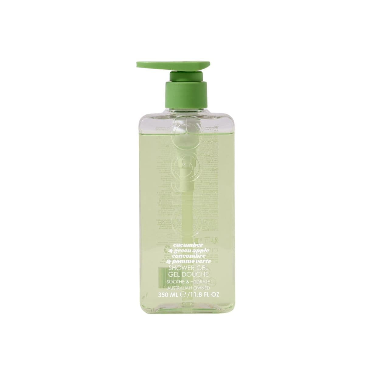Cucumber & Green Apple Shower Gel Ogórek i Zielone Jabłko Żel pod prysznic