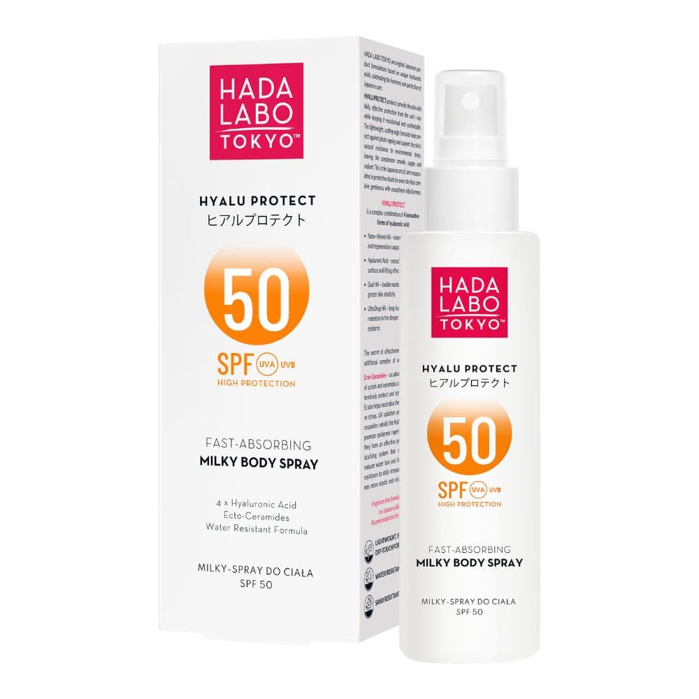Hyalu Protect Fast-Absorbing Milky Body Spray SPF 50 Spray do ciała z filtrem SPF 50