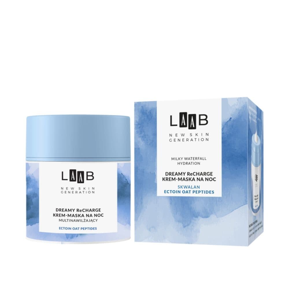 LAAB Milky Waterfall Hydration dreamy recharge Krem-maska na noc