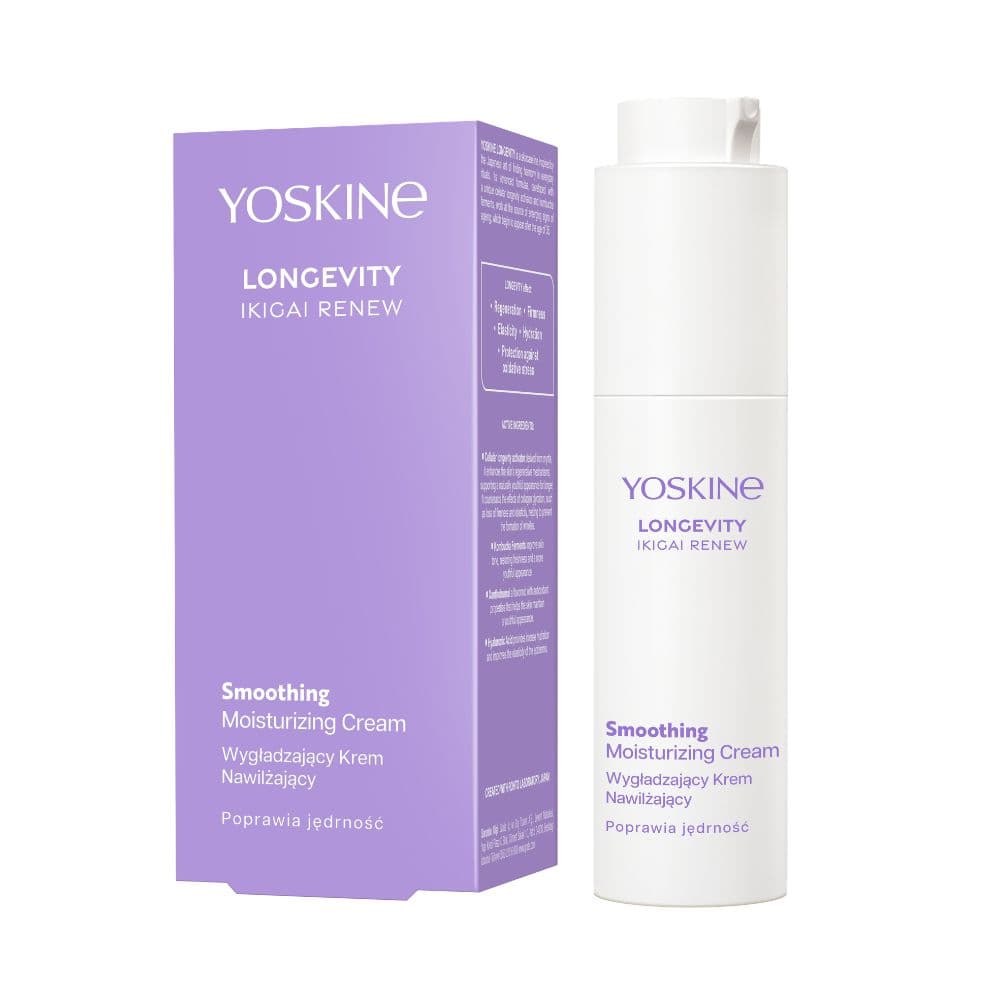 Longevity Ikigai Renew Smoothing Moisturizing Cream Wygładzający krem nawilżający do twarzy na dzień