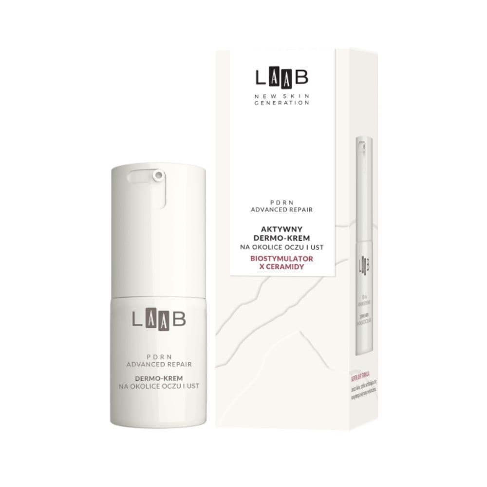 LAAB Advanced Repair Aktywny dermo-krem na okolice oczu i ust