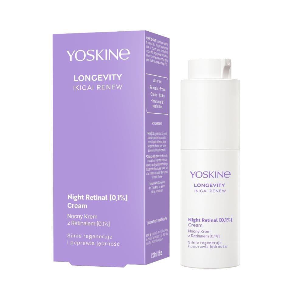 Longevity Ikigai Renew Night Retinal [0,1%] Cream Krem do twarzy na noc z retinalem [0,1%]